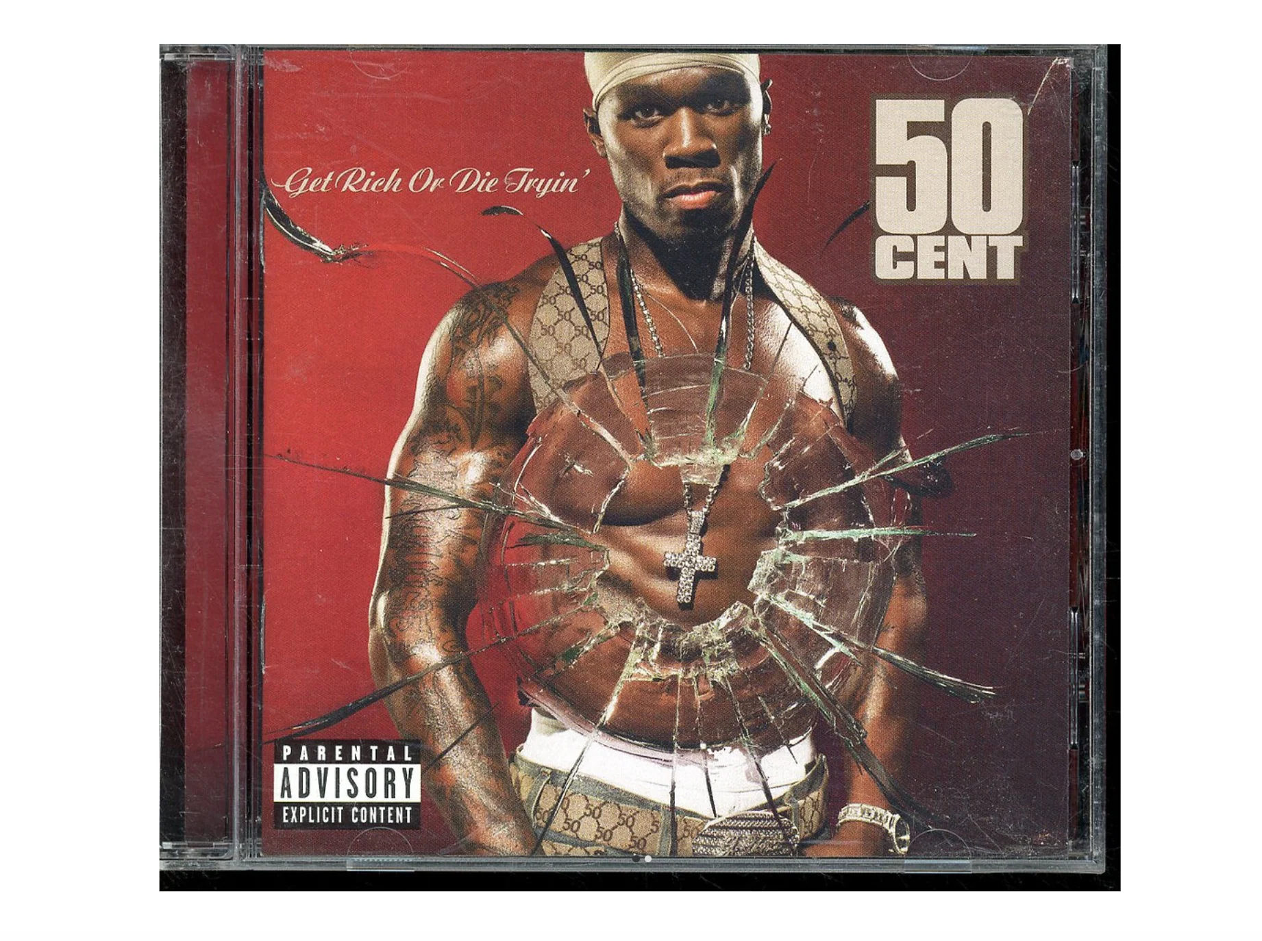 50 CENT "GET RICH OR DIE TRYING" CD (USED)