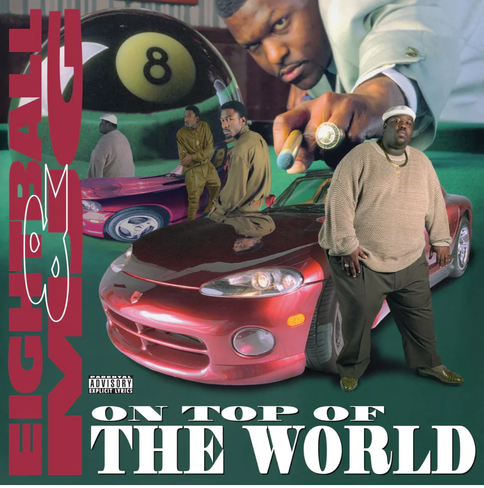 8 BALL & MJG  "ON TOP OF THE WORLD" VINYL RECORD