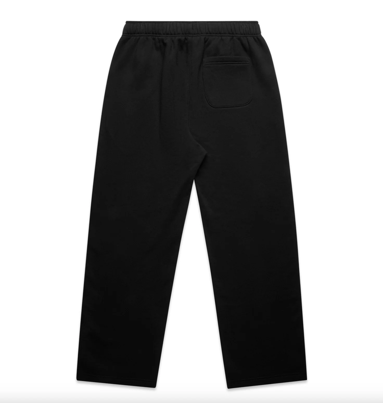 ASC "RELAX" CUFFLESS JOGGERS (BLACK) - Image 2