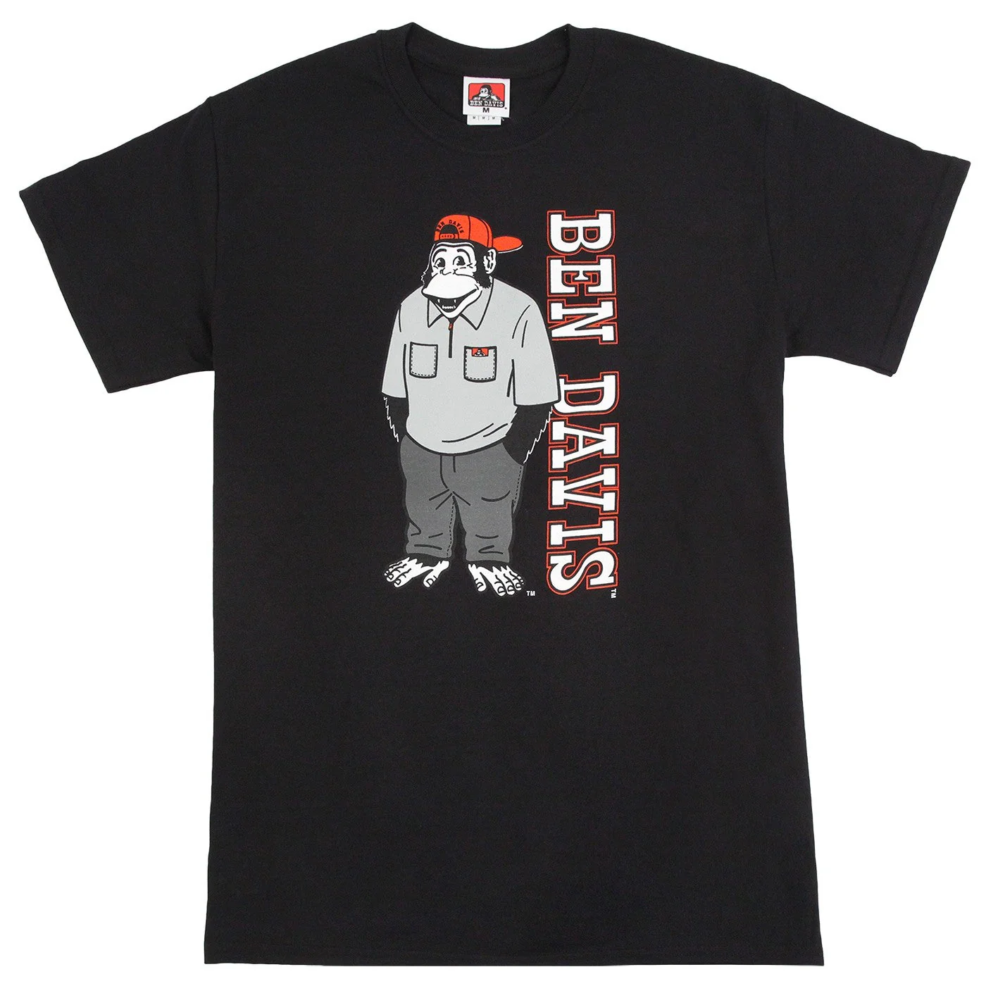 BEN DAVIS "FUNKY MONKEY" TEE (BLACK)