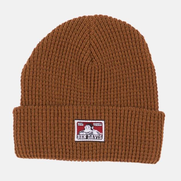 BEN DAVIS "WAFFLE" BEANIE (COYOTE BROWN)