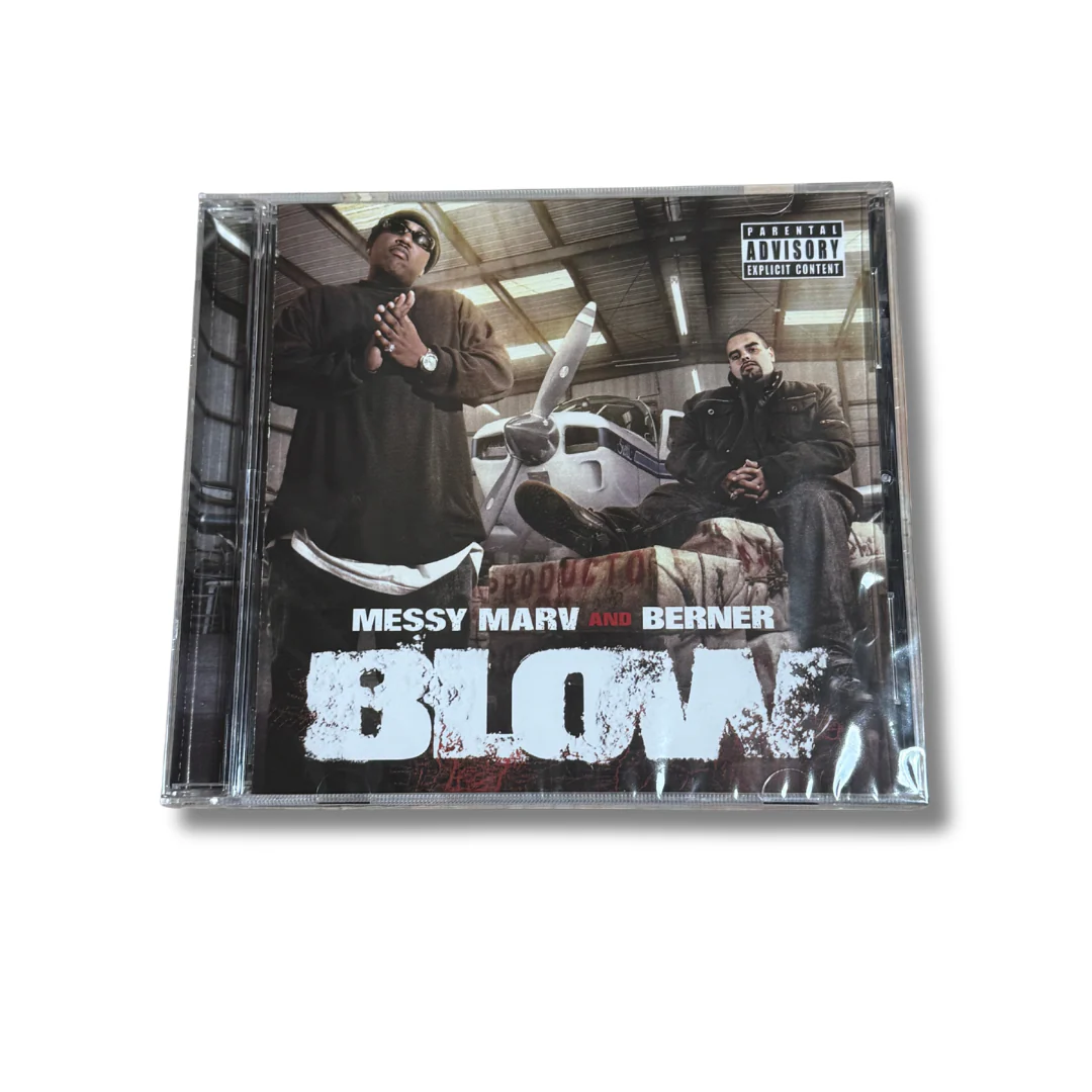 BERNER & MESSY MARV “BLOW” CD (NEW)
