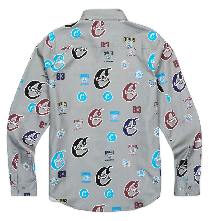 COOKIES "DOUBLE UP" LONGSLEEVE BUTTON UP - Image 2