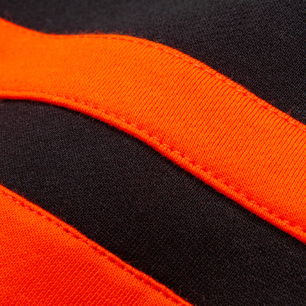 COOKIES "IVY LEAGUE" HOCKEY JERSEY (BLACK/ORANGE) - Image 4