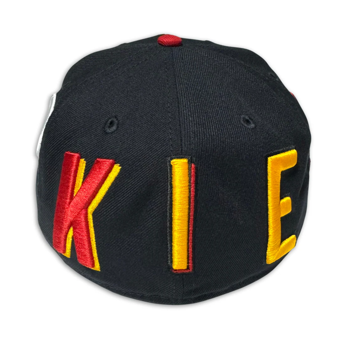 COOKIES "ON THE BLOCK" NEW ERA FITTED CAP (NAVY/RED/MULTI) - Image 4