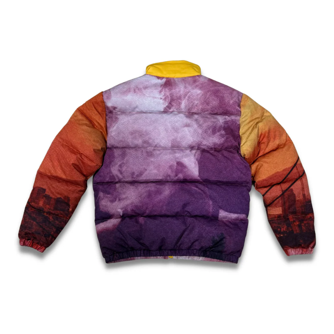 COOKIES "SKYLINE HEAVY PUFFER JACKET" (ALL OVER PRINT) - Image 2