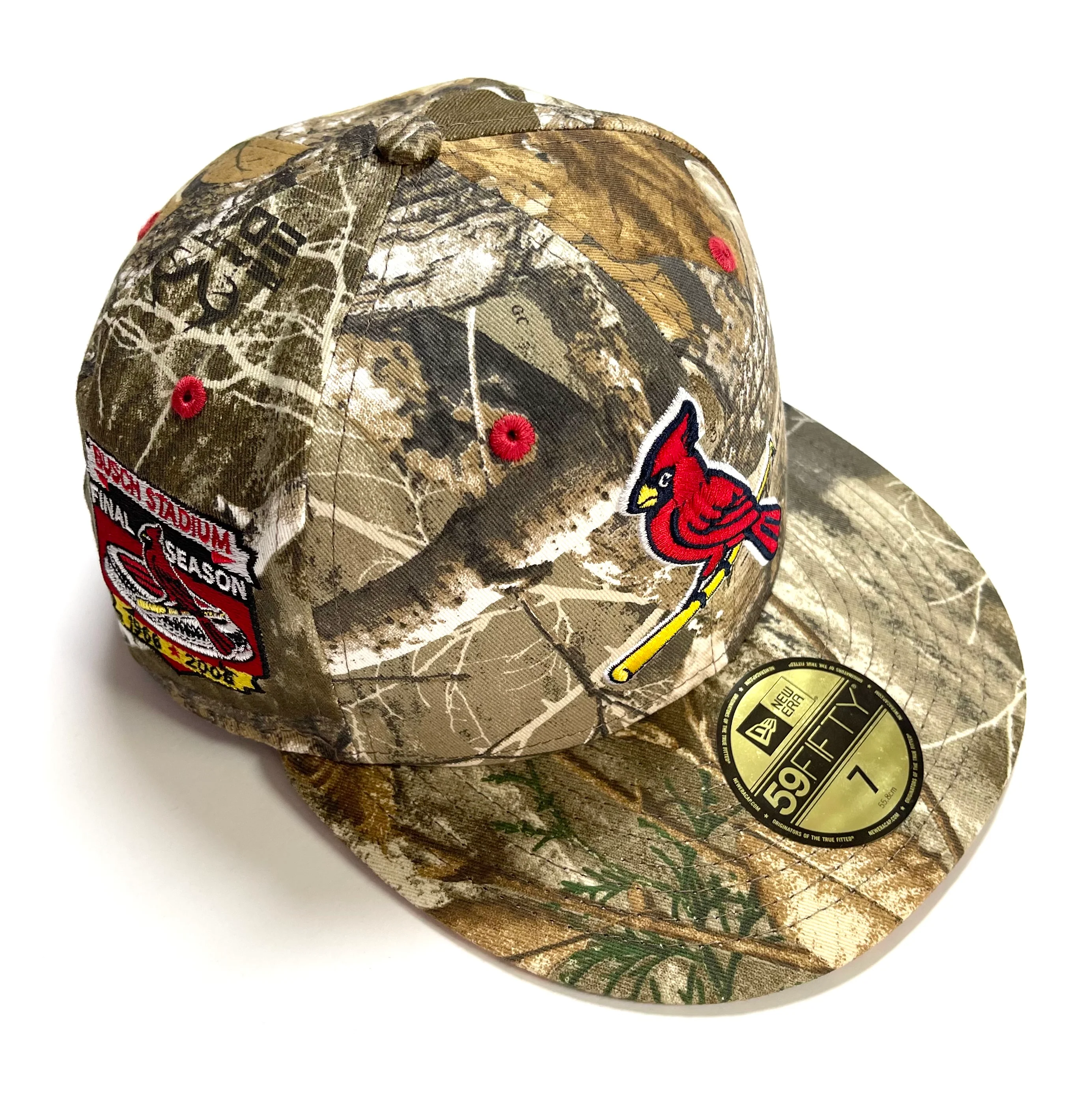 NEW ERA “HUNTING SEASON” ST. LOUIS CARDINALS FITTED HAT (RED UV)