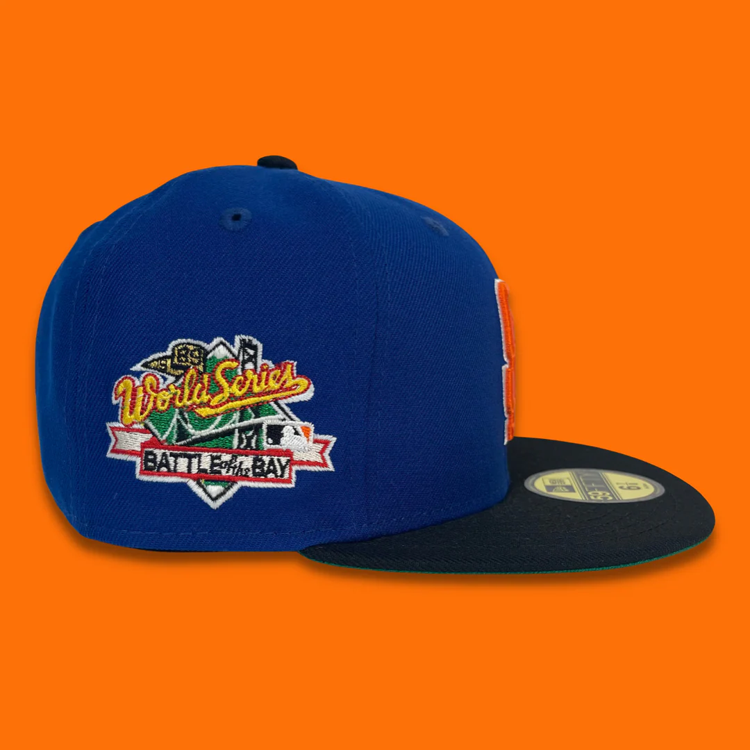 NEW ERA "LOST SPREE" SF GIANTS FITTED HAT (BLUE/BLACK) - Image 2
