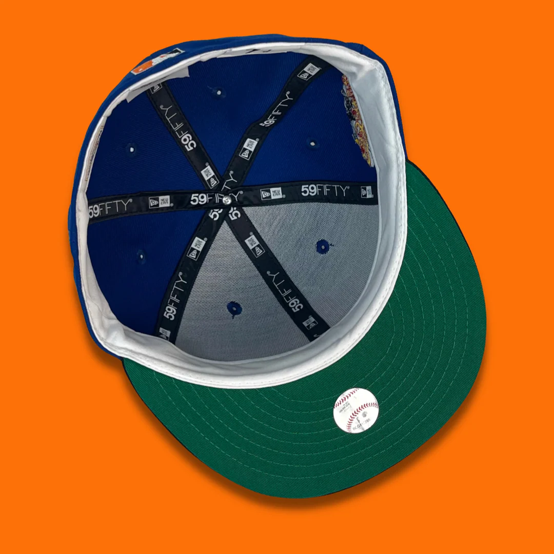 NEW ERA "LOST SPREE" SF GIANTS FITTED HAT (BLUE/BLACK) - Image 4