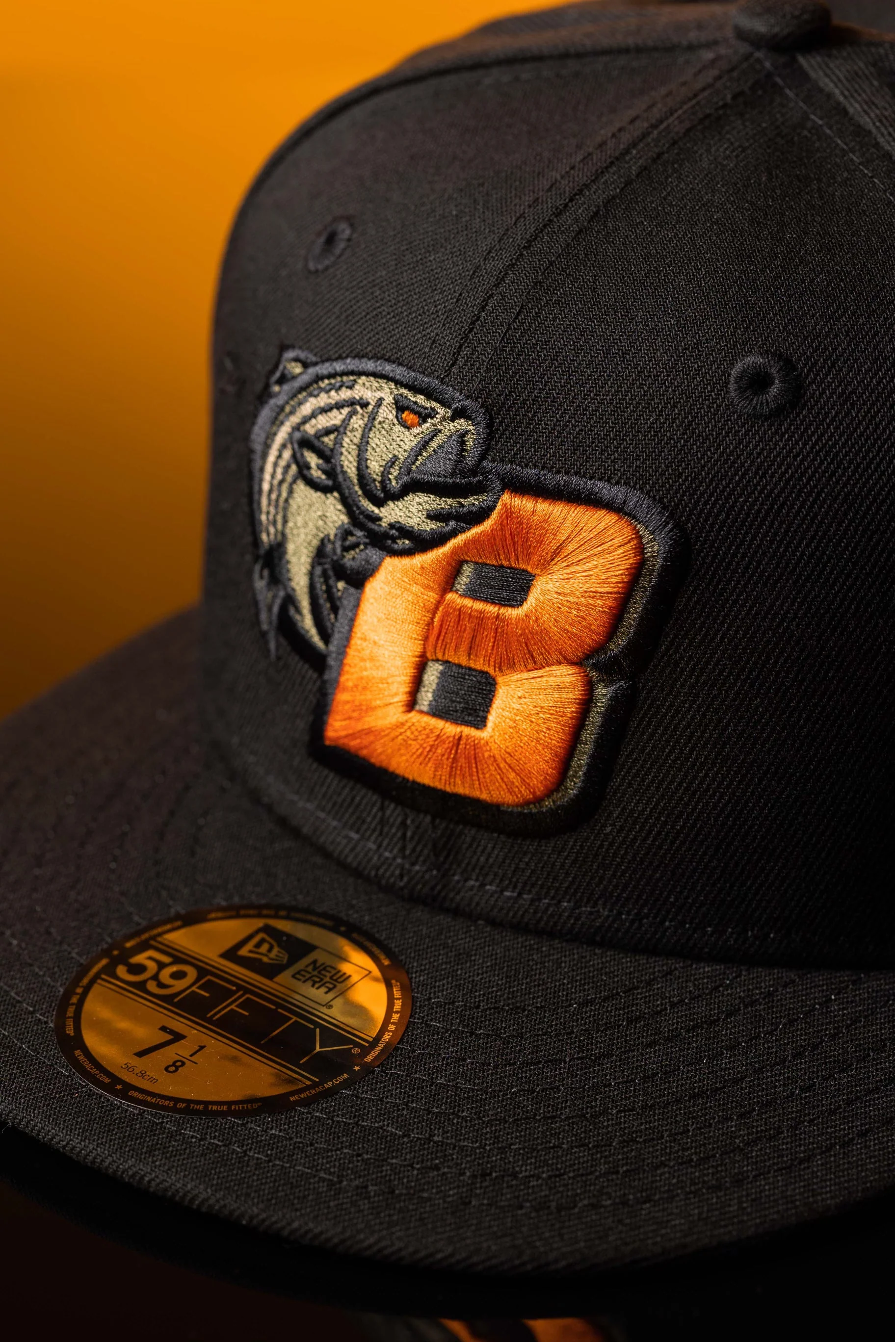 SFC X BAD NEW BASS "RUSSIAN RIVER" FITTED HAT (BLACK/CAMO) - Image 3