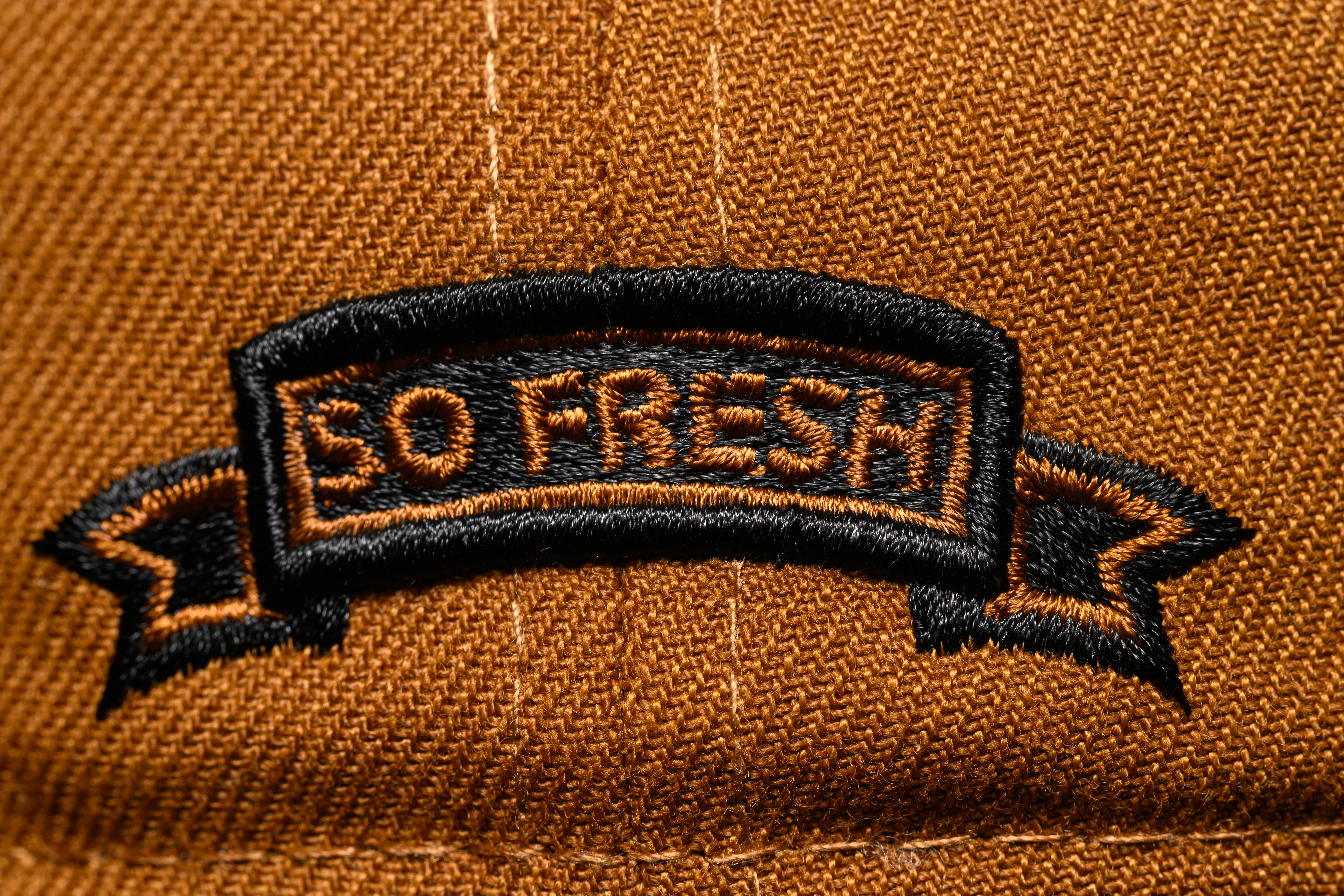SFC X SICK WID IT RECORDS "DOWN & DIRTY" NEW ERA FITTED HAT (BROWN/BLACK) - Image 3