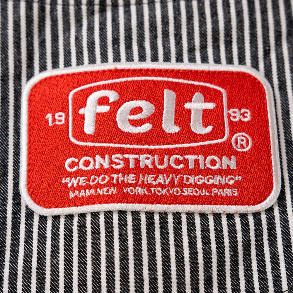 FELT "MECHANIC" S/S SHIRT (BLACK) - Image 3
