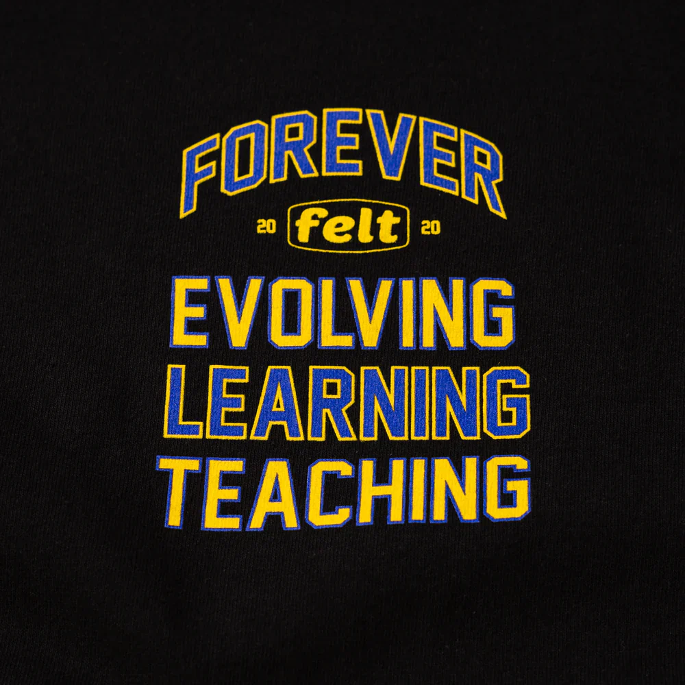 FELT "STRIKEOUT" TEE (BLACK) - Image 3