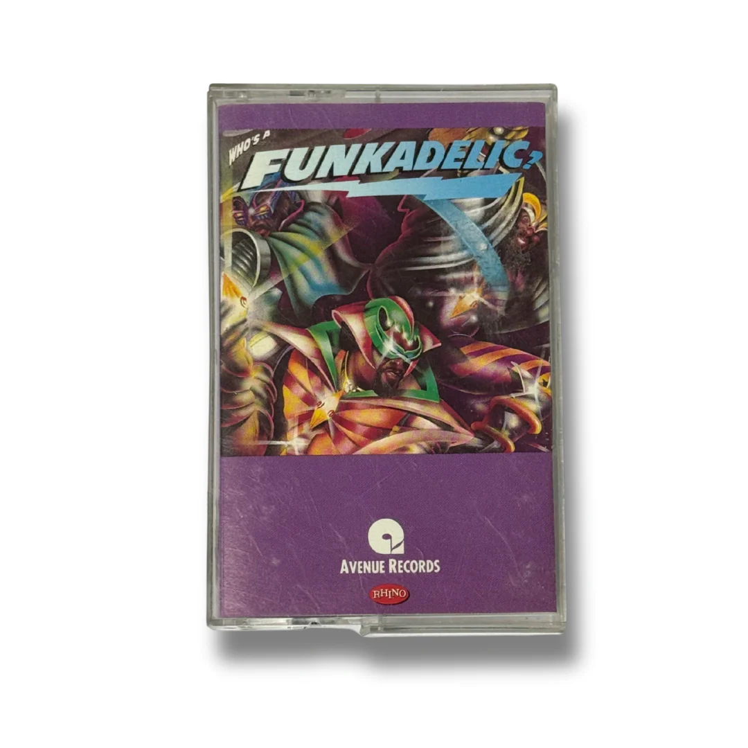 FUNKADELIC “WHO'S A FUNKADELIC” CASSETTE TAPE (USED)