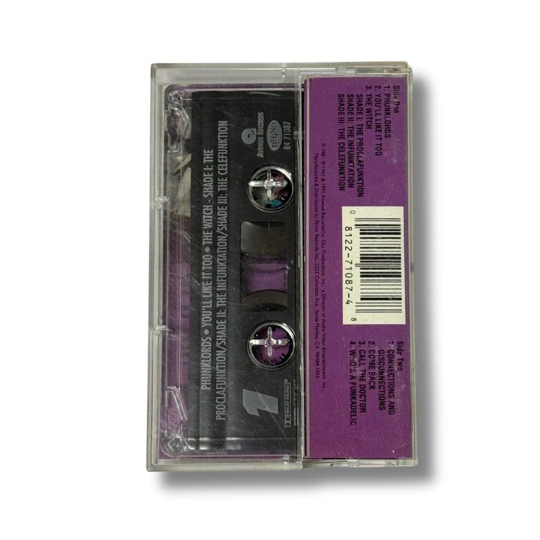 FUNKADELIC “WHO'S A FUNKADELIC” CASSETTE TAPE (USED) - Image 2