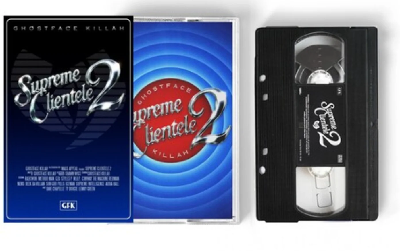 GHOSTFACE KILLAH “SUPREME CLIENTELE 2” CASSETTE TAPE (NEW)