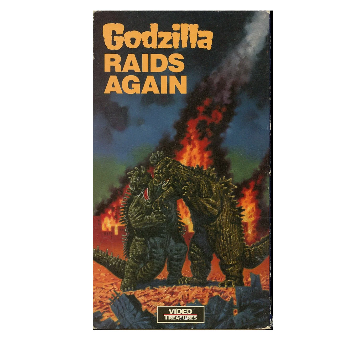 "GODZILLA RAIDS AGAIN" VHS (USED)