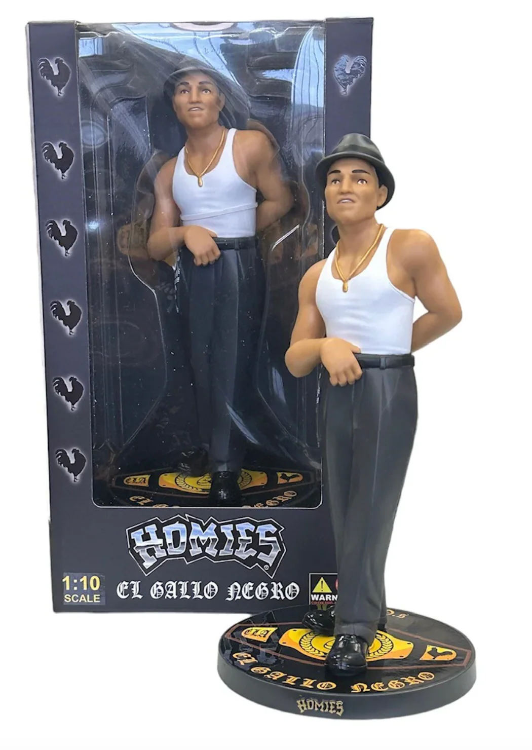 HOMIES "EL GALLO NEGRO" 1:10 SCALE FIGURE