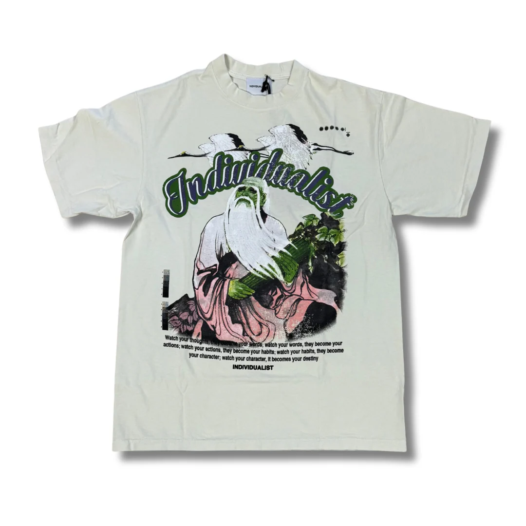 INDIVIDUALIST LAB "DESTINY LAO" TEE (CREAM)