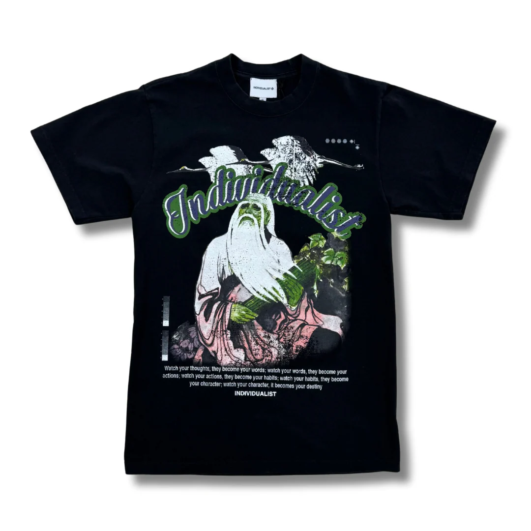 INDIVIDUALIST LAB "DESTINY LAO" TEE (VINTAGE BLACK)