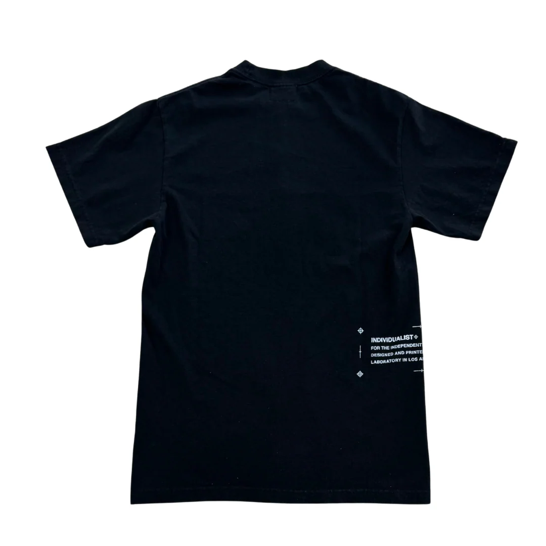 INDIVIDUALIST LAB "KINTARO BIG PRINT" TEE (VINTAGE BLACK) - Image 2