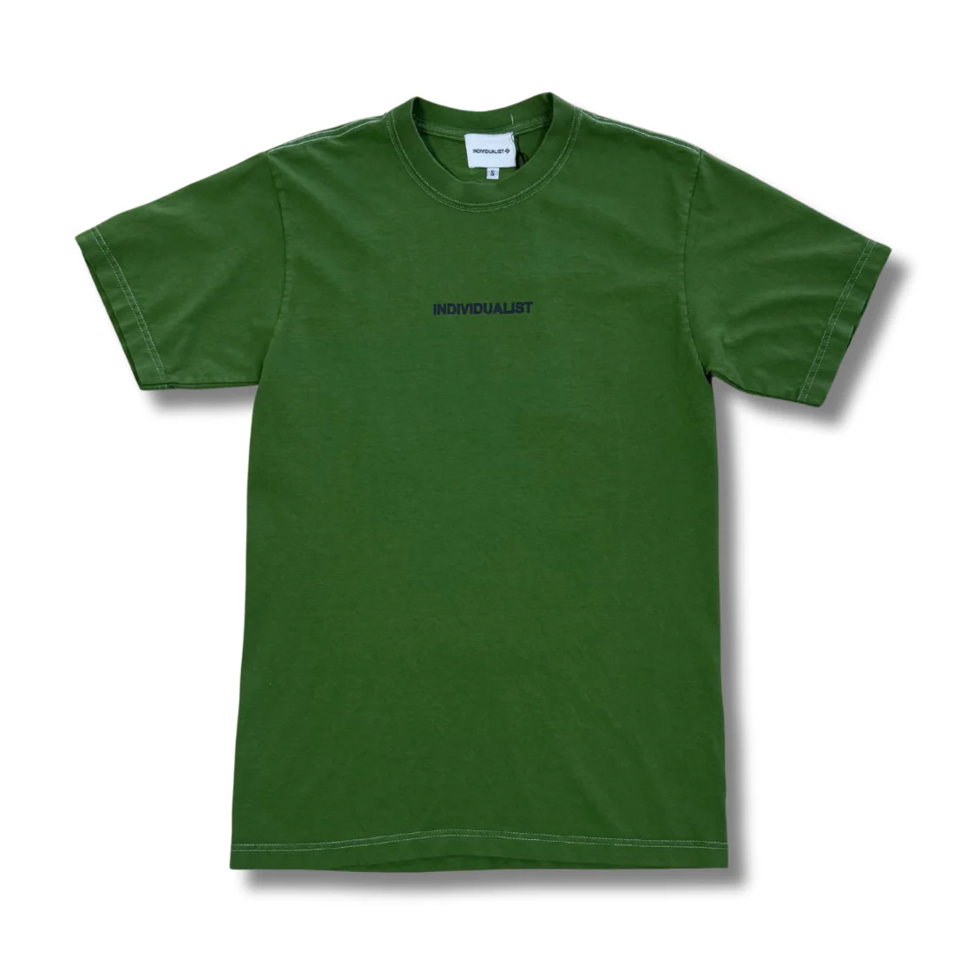 INDIVIDUALIST LAB "PAINTED LAB" TEE (MATCHA) - Image 2