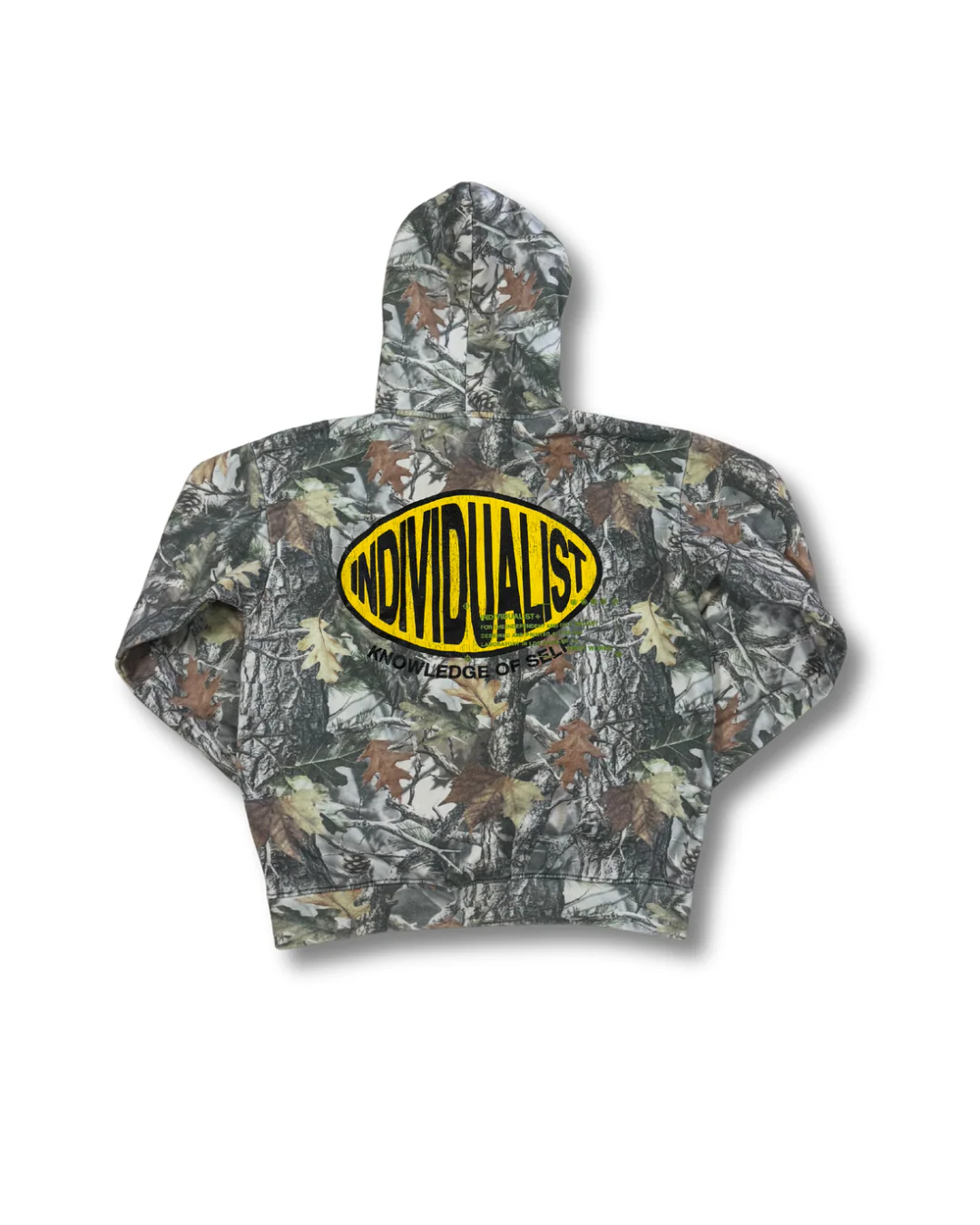 INDIVIDUALIST "OVAL PATCH" HOODY (REAL TREE CAMO)