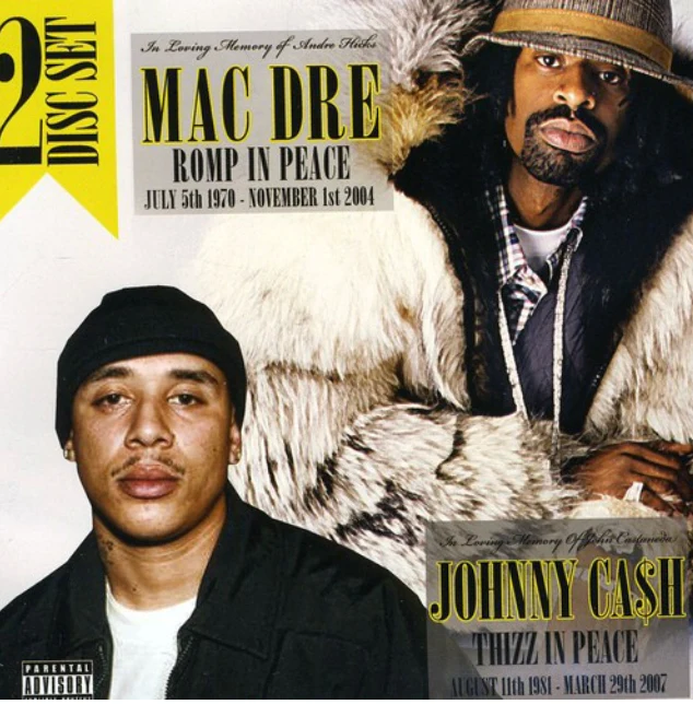 JOHNNY CA$H "ROMP IN PEACE / THIZZ IN PEACE" CD (NEW)