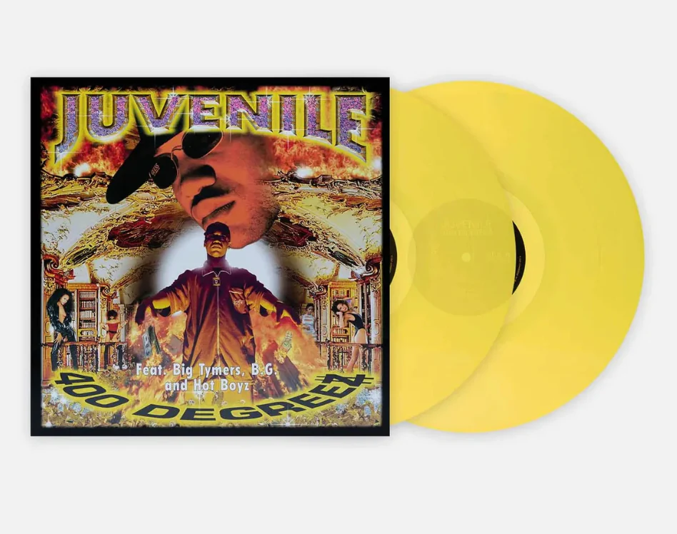 JUVENILE "400 DEGREES" VINYL RECORD