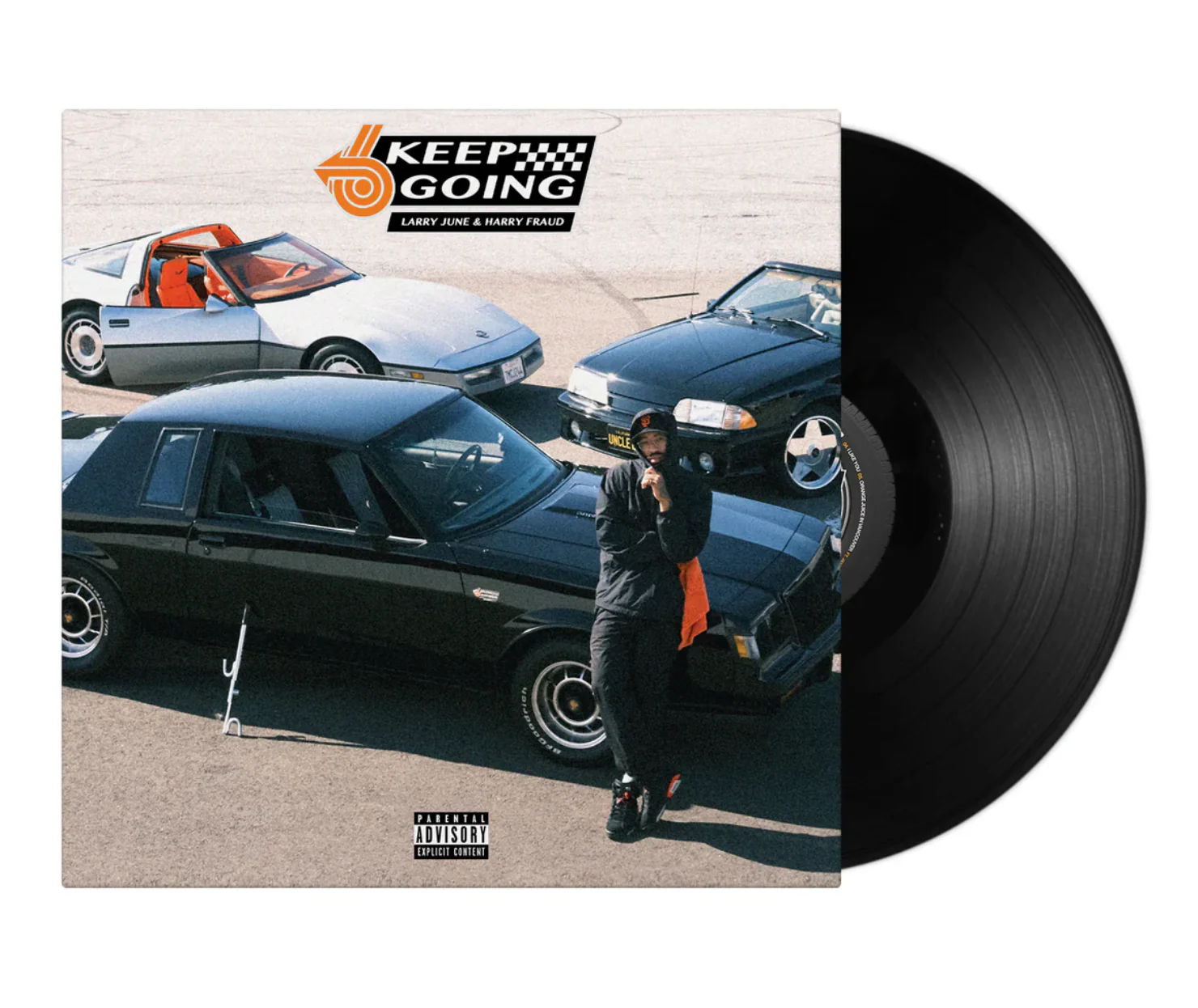 LARRY JUNE & HARRY FRAUD "KEEP GOING" VINYL RECORD