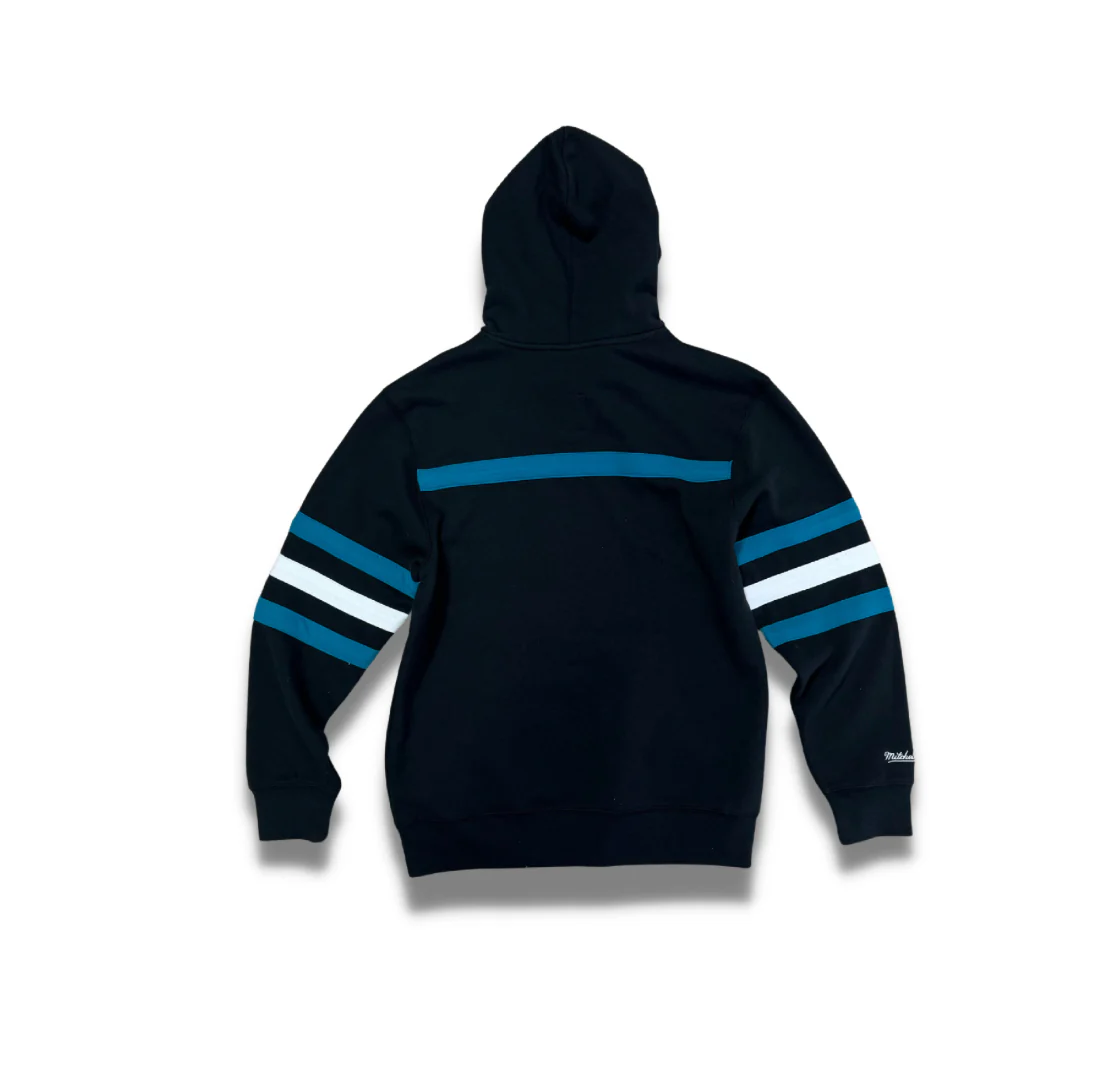 M&N "HEAD COACH" SAN JOSE SHARKS HOODY - Image 2