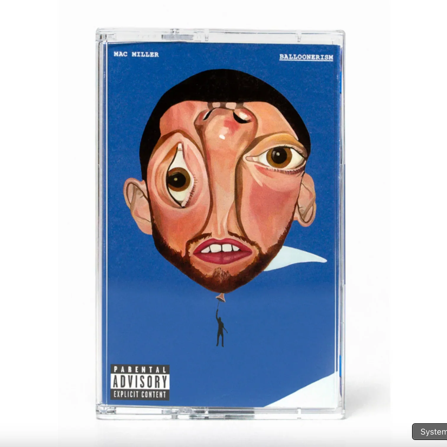 MAC MILLER “BALLOONERISM” CASSETTE TAPE (NEW)