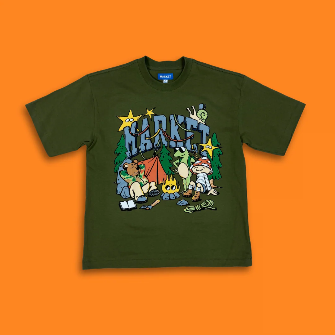 MARKET "SKI NYC" TEE (BLACK)