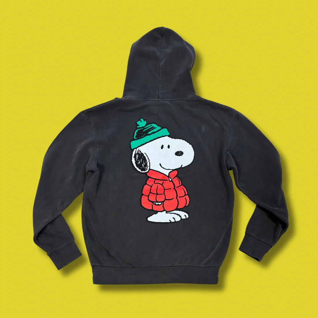 MARKET "SNOOPY" HOODY (WASHED GREY) - Image 2