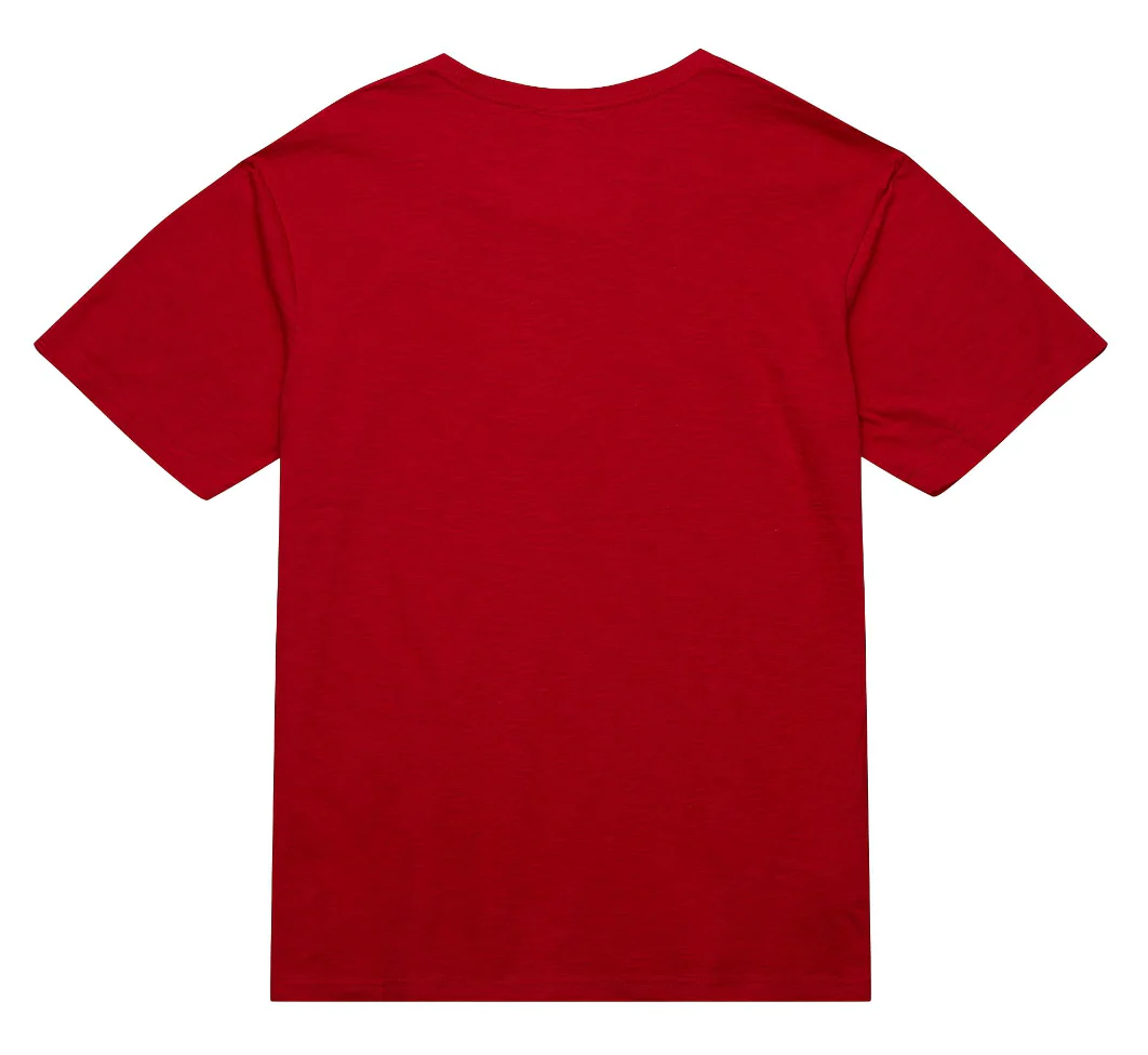 MITCHELL & NESS "LEGENDARY VINTAGE LOGO" SAN FRANCISCO 49ERS TEE (RED) - Image 2
