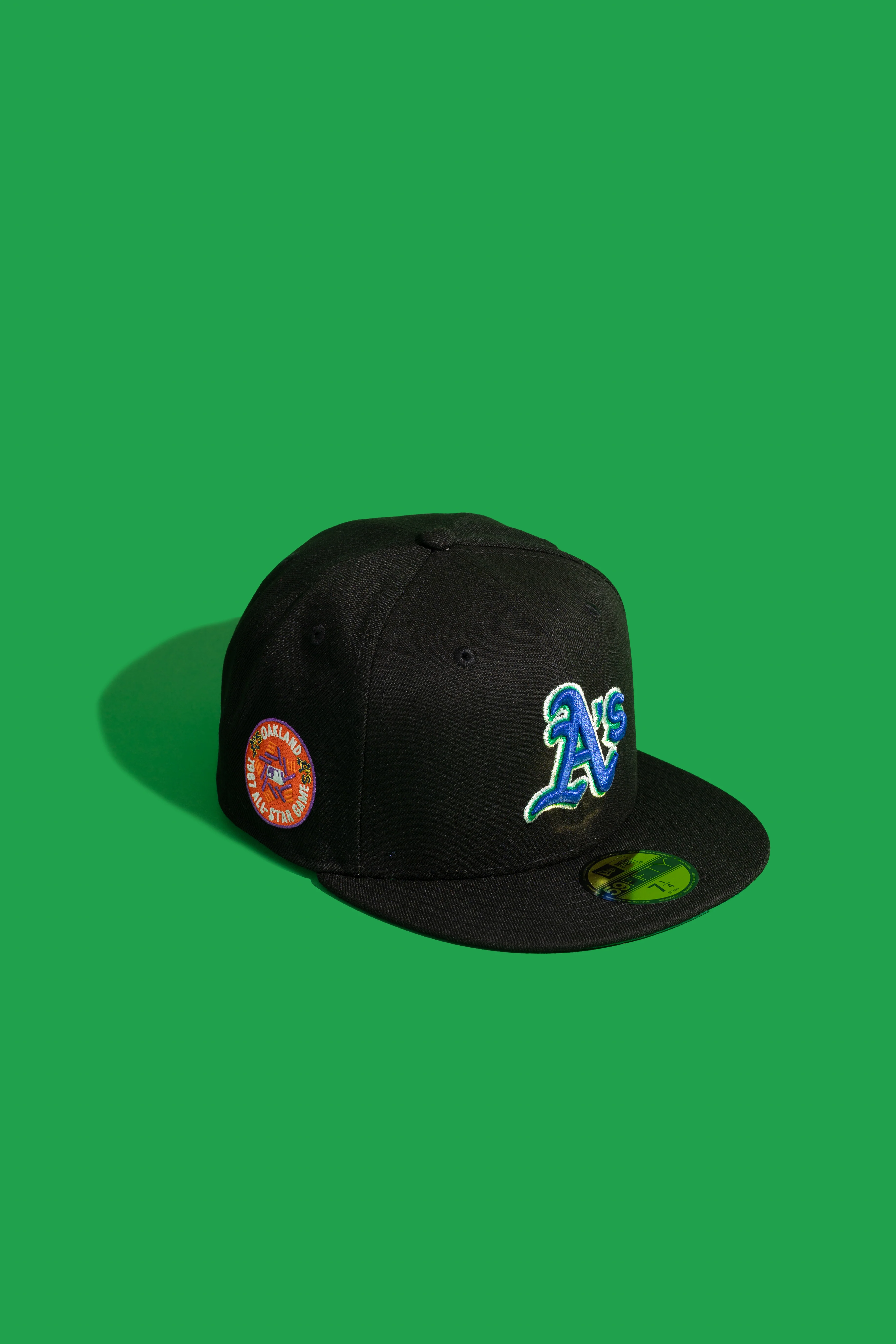 NEW ERA “5 TEAMS - 1 HAT" OAKLAND A'S FITTED HAT (BLACK)b