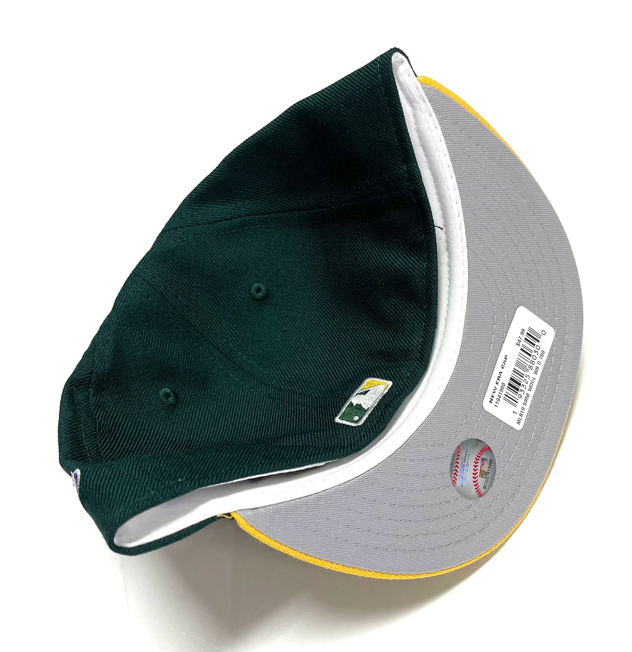 NEW ERA “1989 WS SIDE PATCH” OAKLAND A’S FITTED HAT - Image 4
