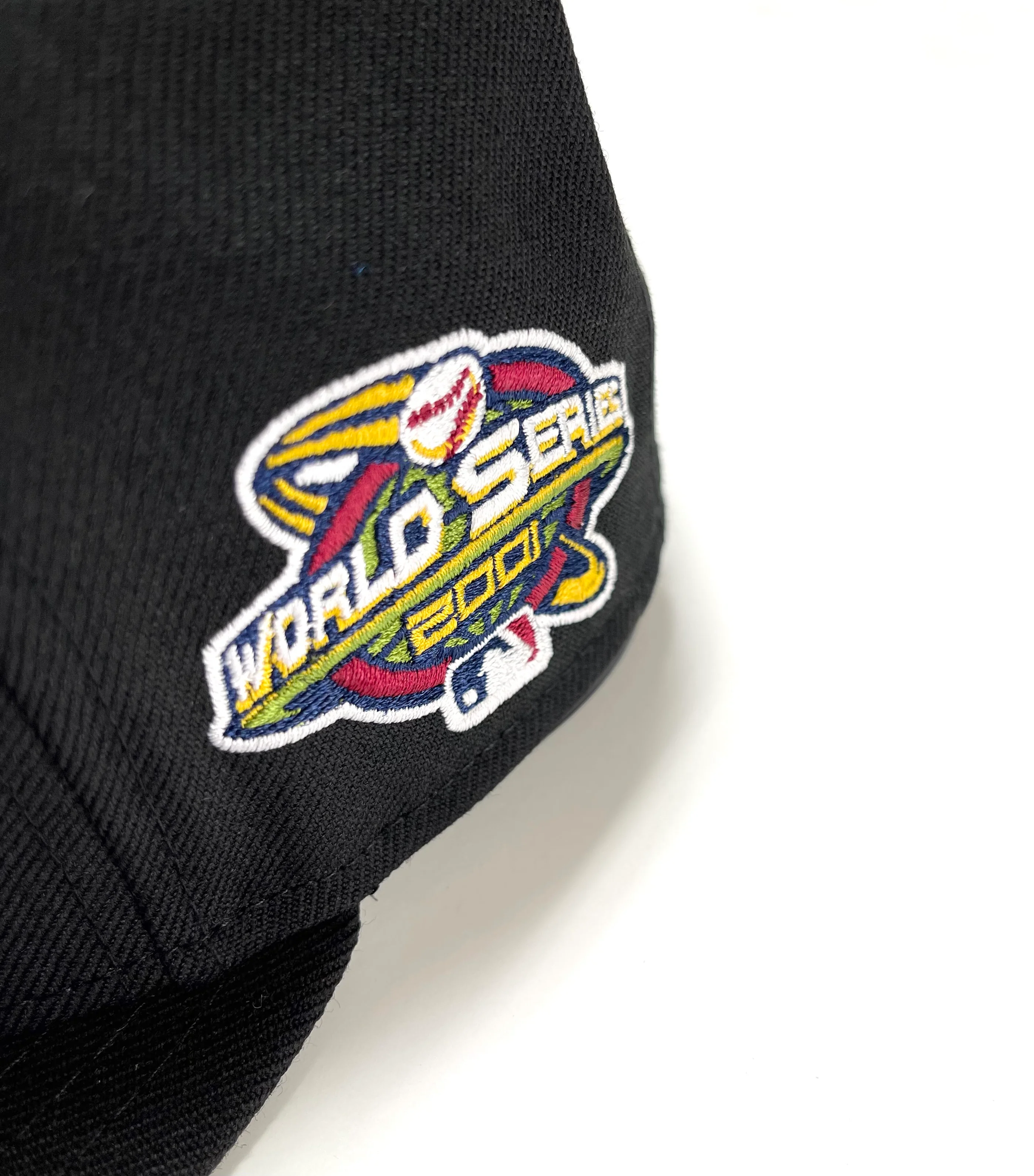 NEW ERA "2001 WS SIDE PATCH" ARIZONA DIAMONDBACKS FITTED HAT (BLACK) (SIZE 8) - Image 3