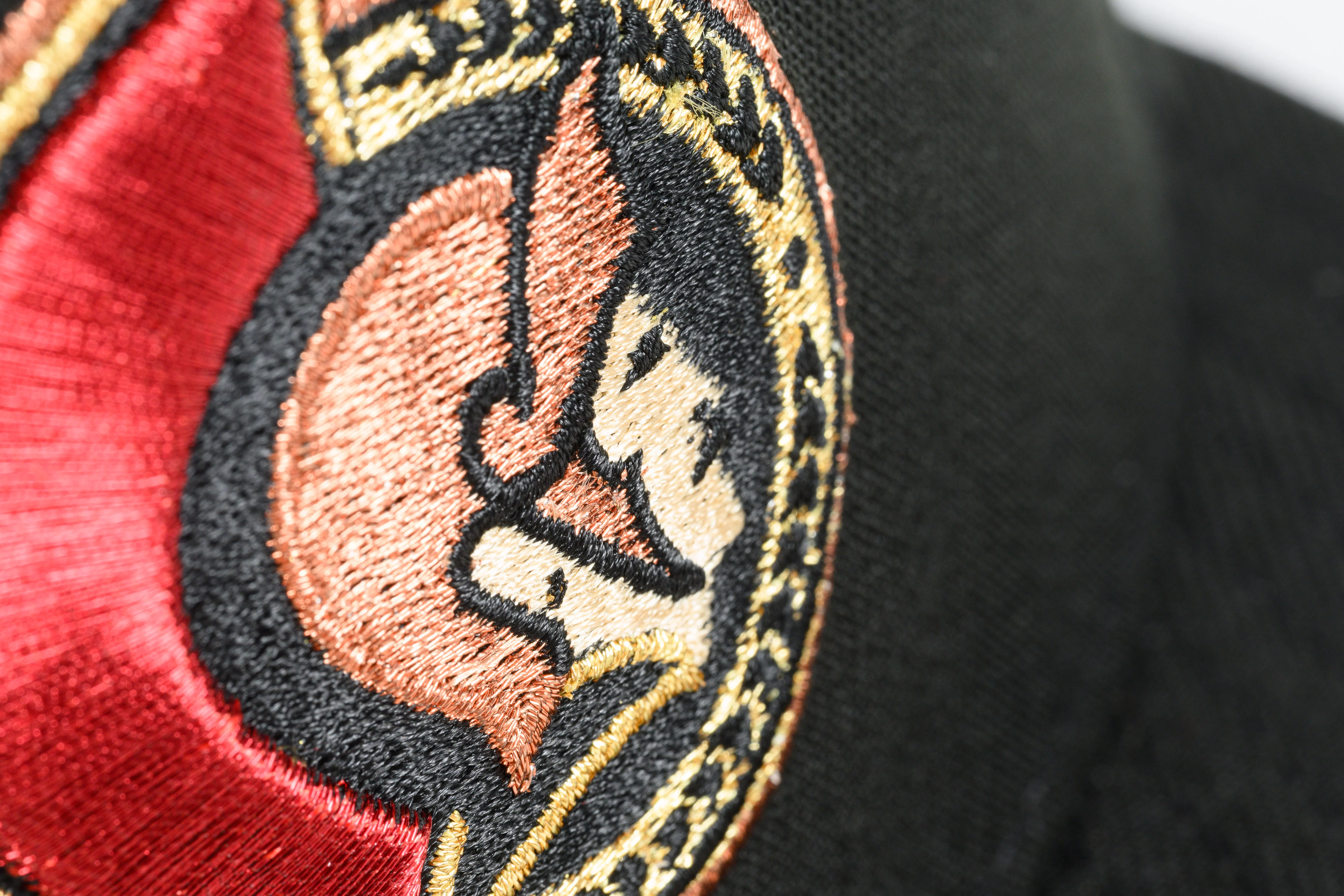 NEW ERA "BLOODY SHIELDS" OTTOWA SENATORS FITTED HAT (BLACK/ HRED) - Image 6
