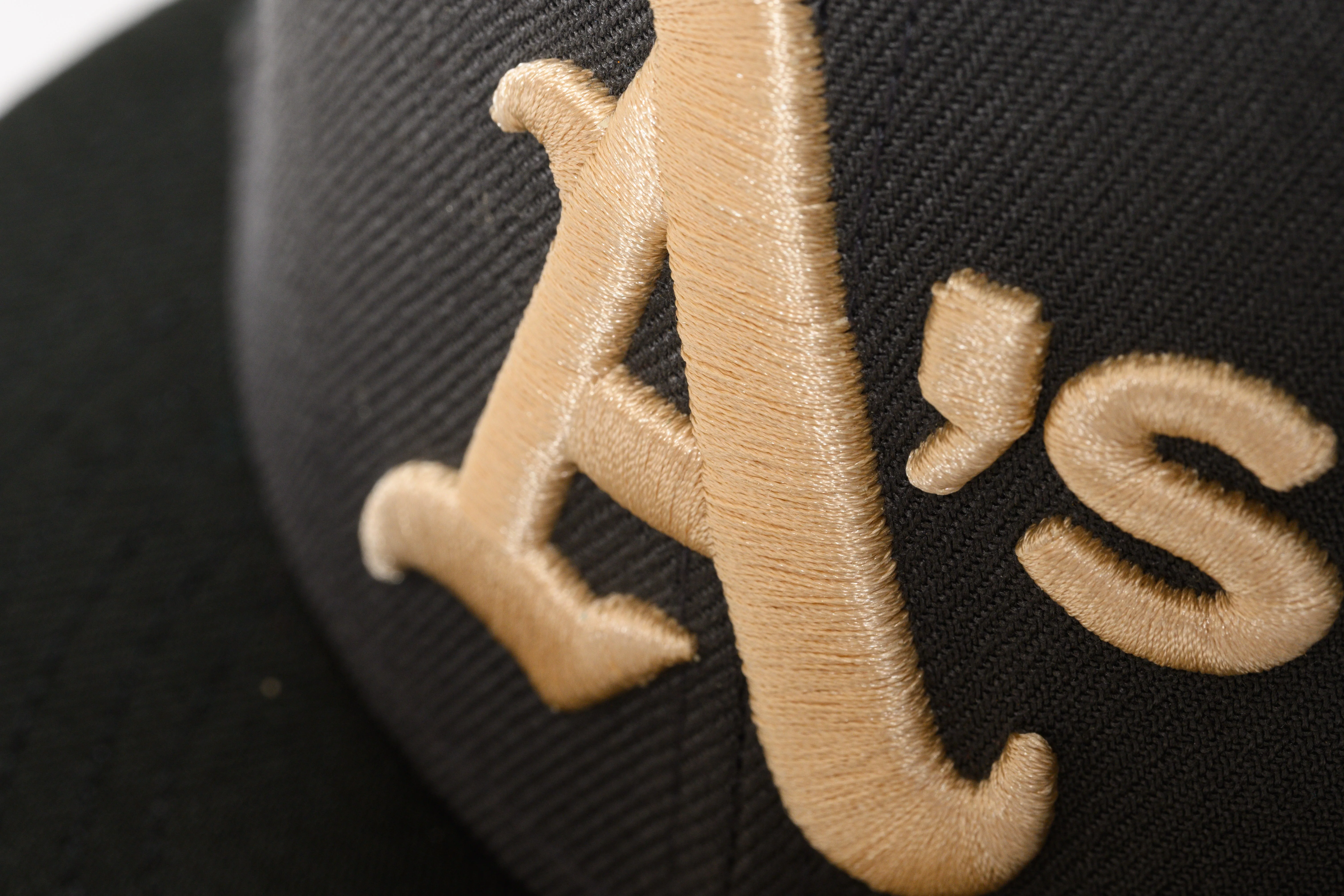 NEW ERA "3RD STRIKE AKUMA" OAKLAND ATHLETICS FITTED HAT (DARK GRAPHITE/BLACK) - Image 8