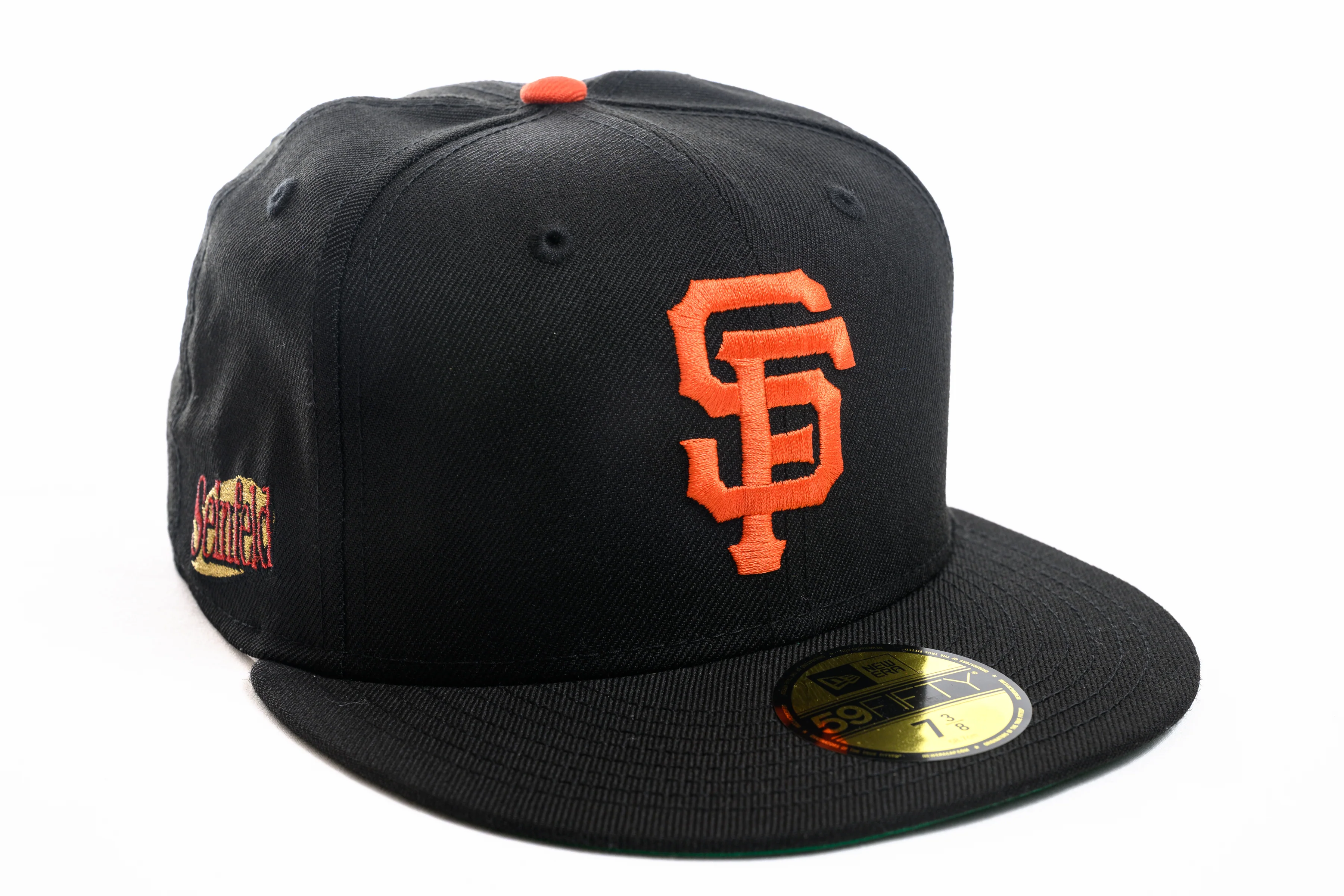 NEW ERA "A HAT ABOUT NOTHING" SAN FRANCISCO GIANTS FITTED HAT (BLACK/ORANGE)