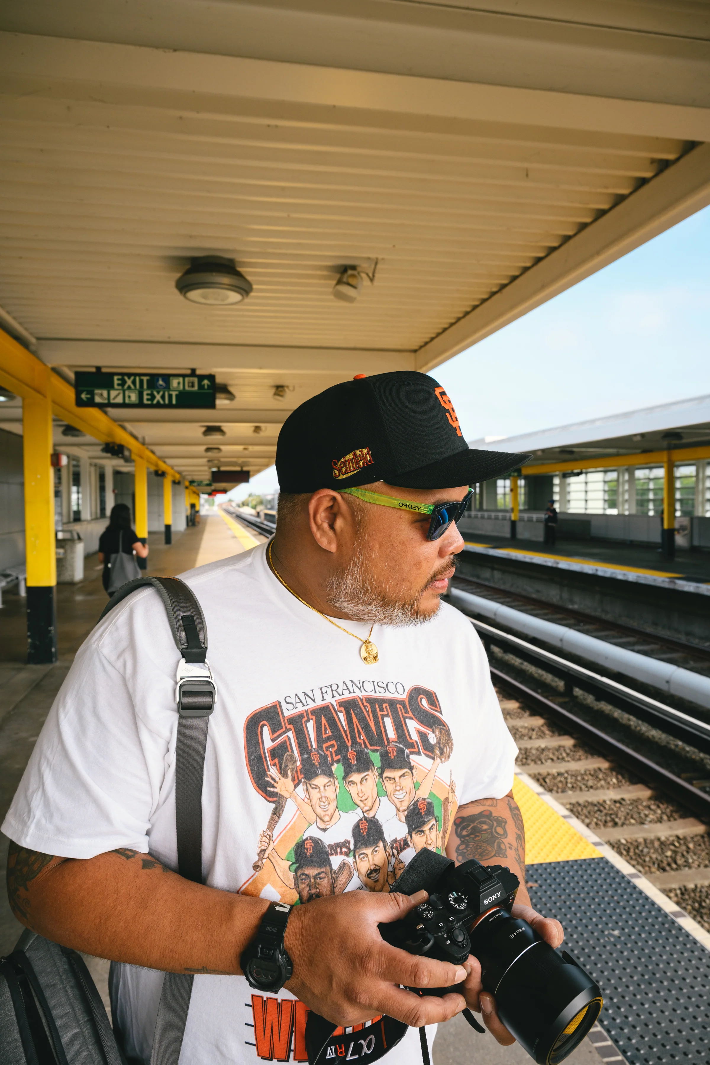 NEW ERA "A HAT ABOUT NOTHING" SAN FRANCISCO GIANTS FITTED HAT (BLACK/ORANGE) - Image 11
