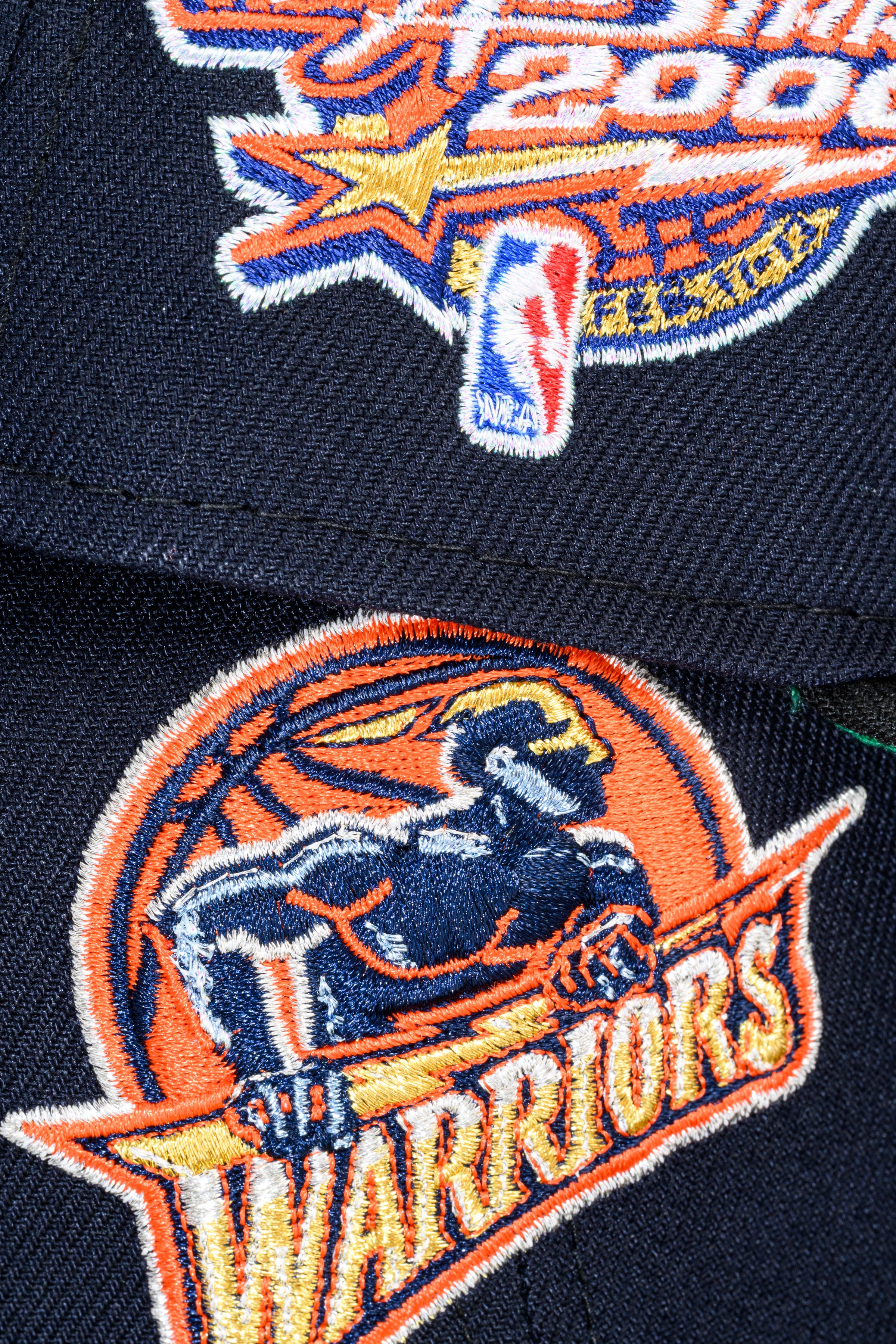NEW ERA "ANTAWN” GOLDEN STATE WARRIORS FITTED HAT (NAVY/BLACK/ORANGE) - Image 10