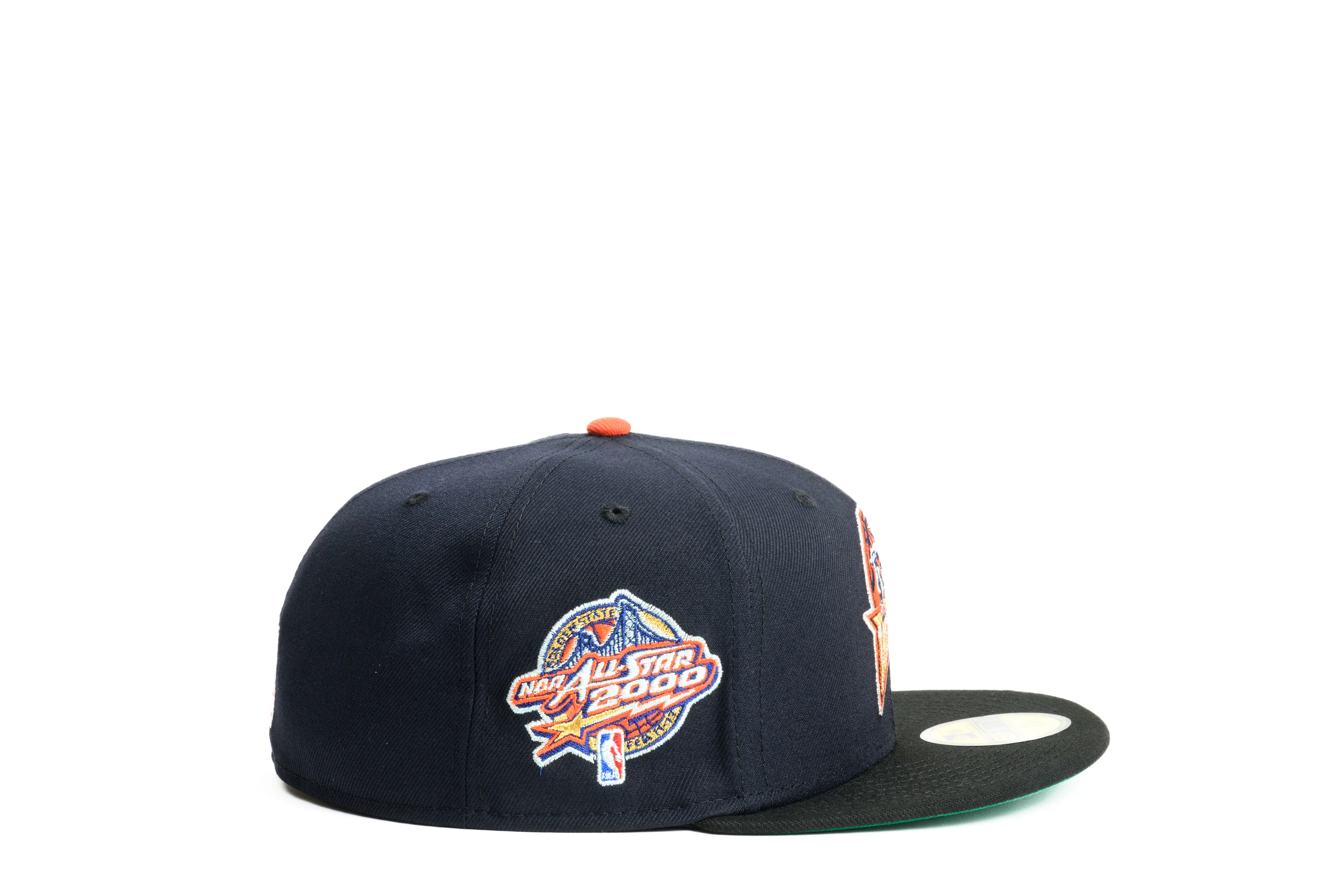 NEW ERA "ANTAWN” GOLDEN STATE WARRIORS FITTED HAT (NAVY/BLACK/ORANGE) - Image 5