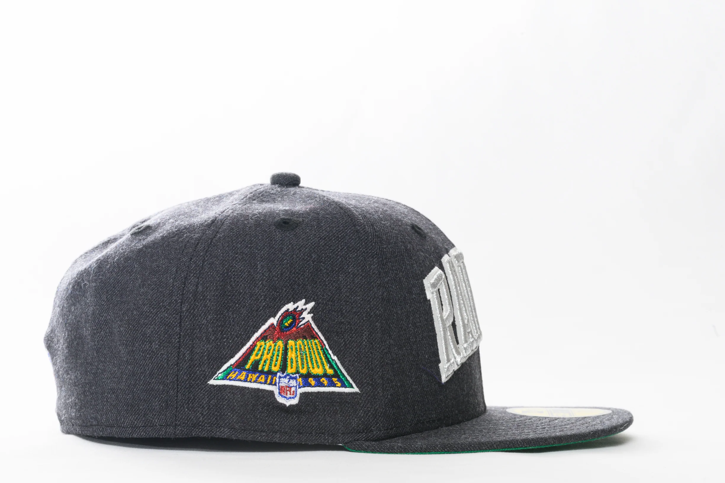 NEW ERA "ARCH SHELL" LAS VEGAS RAIDERS FITTED HAT (HEATHER BLACK) - Image 7