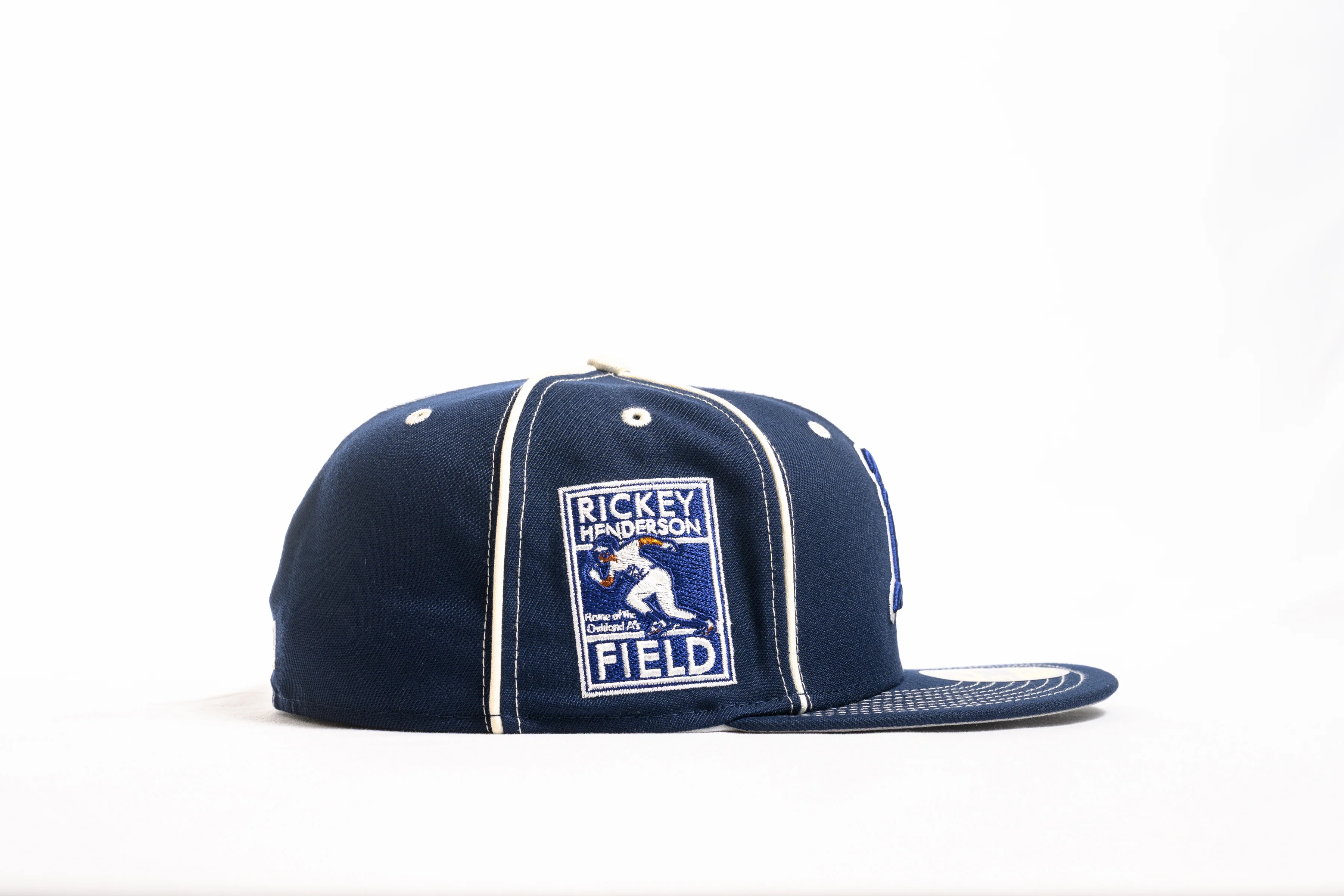 NEW ERA "ARCHITECT" OAKLAND A'S FITTED HAT (OCEANSIDE BLUE/CHROME) - Image 5