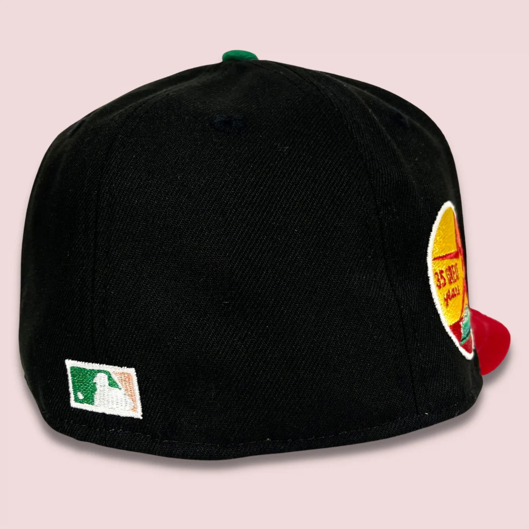 NEW ERA "ASTRO" HOUSTON ASTROS FITTED HAT (BLACK/RED) - Image 3