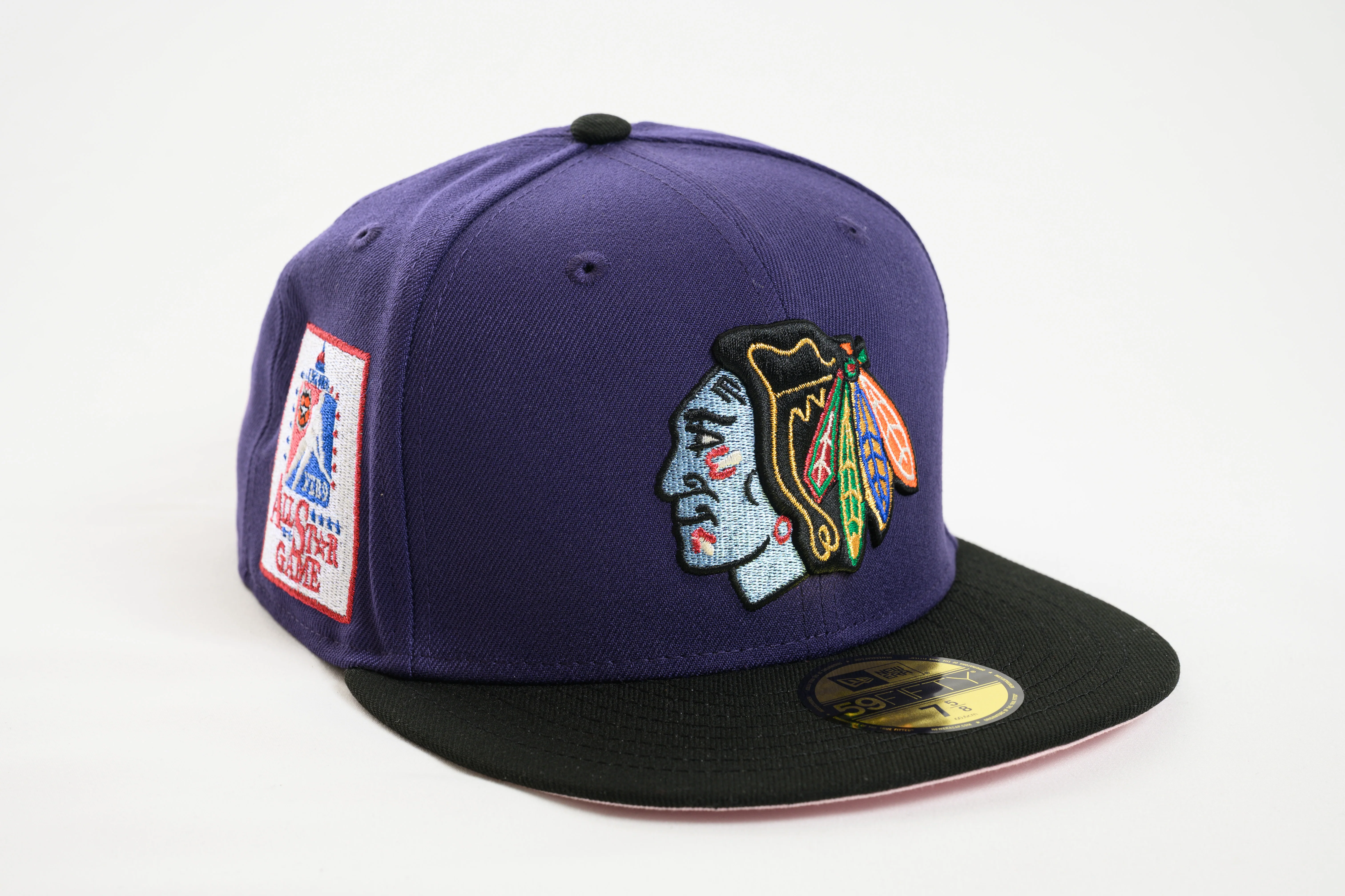 NEW ERA "WATER" CHICAGO BLACKHAWKS (PURPLE/BLACK)