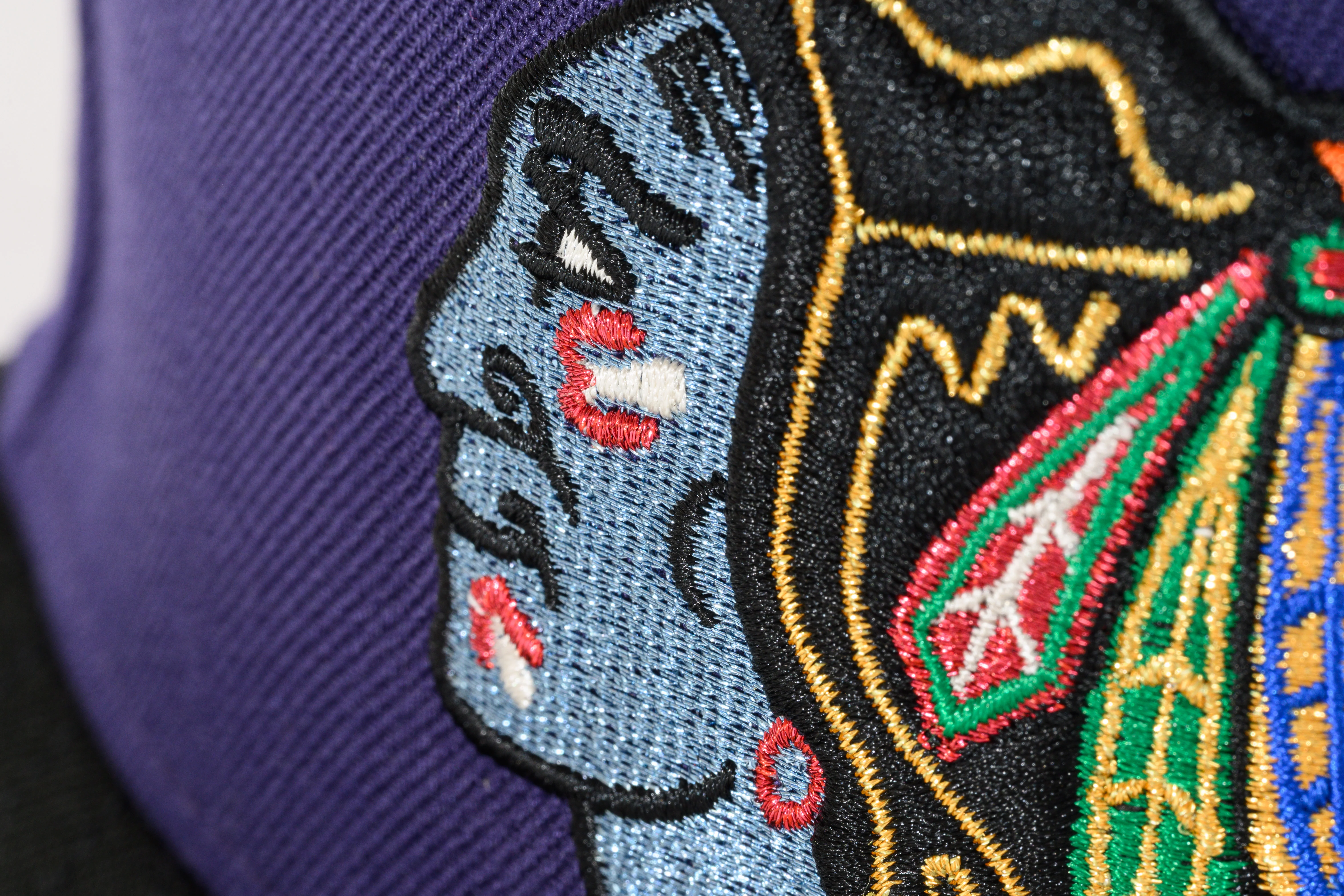 NEW ERA "WATER" CHICAGO BLACKHAWKS (PURPLE/BLACK) - Image 7