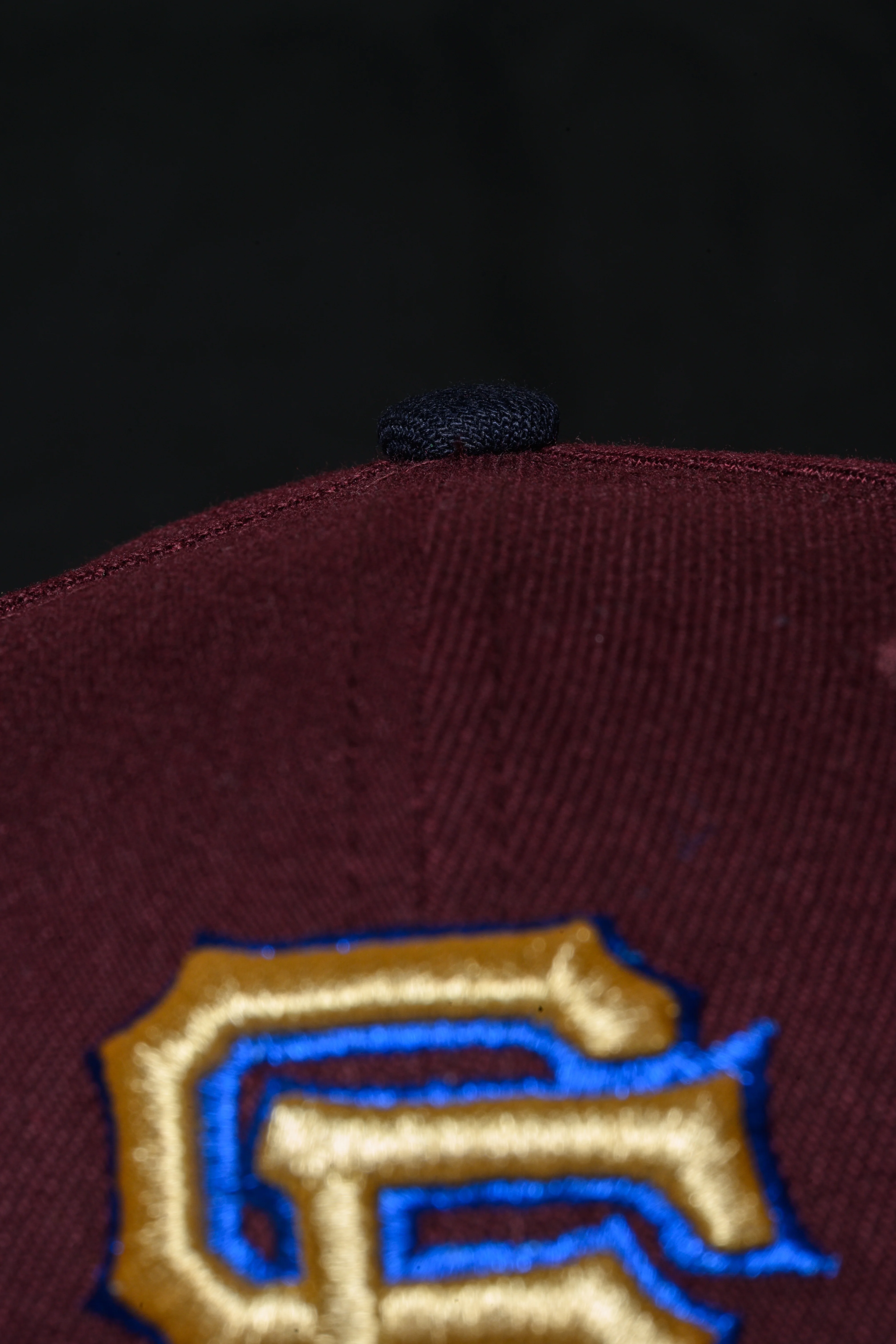 NEW ERA "PURPLE LABEL" SAN FRANCISCO GIANTS FITTED HAT (MAROON/NAVY) - Image 5